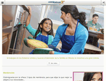 Tablet Screenshot of clubmigrante.com